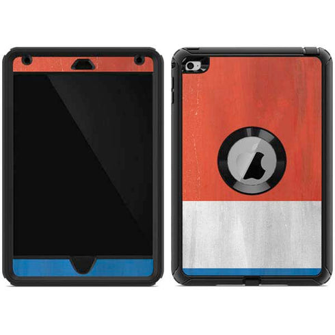 Netherlands Flag Distressed Otterbox Defender iPad Skin